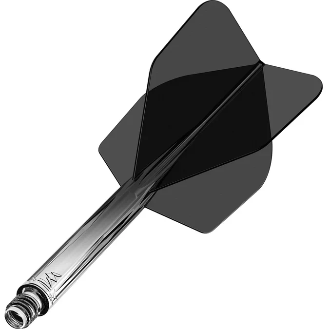 Mission Force 90 - New Moulded Flight & Shaft System - Standard No6 - Gradient - Transparent Black - Image 2